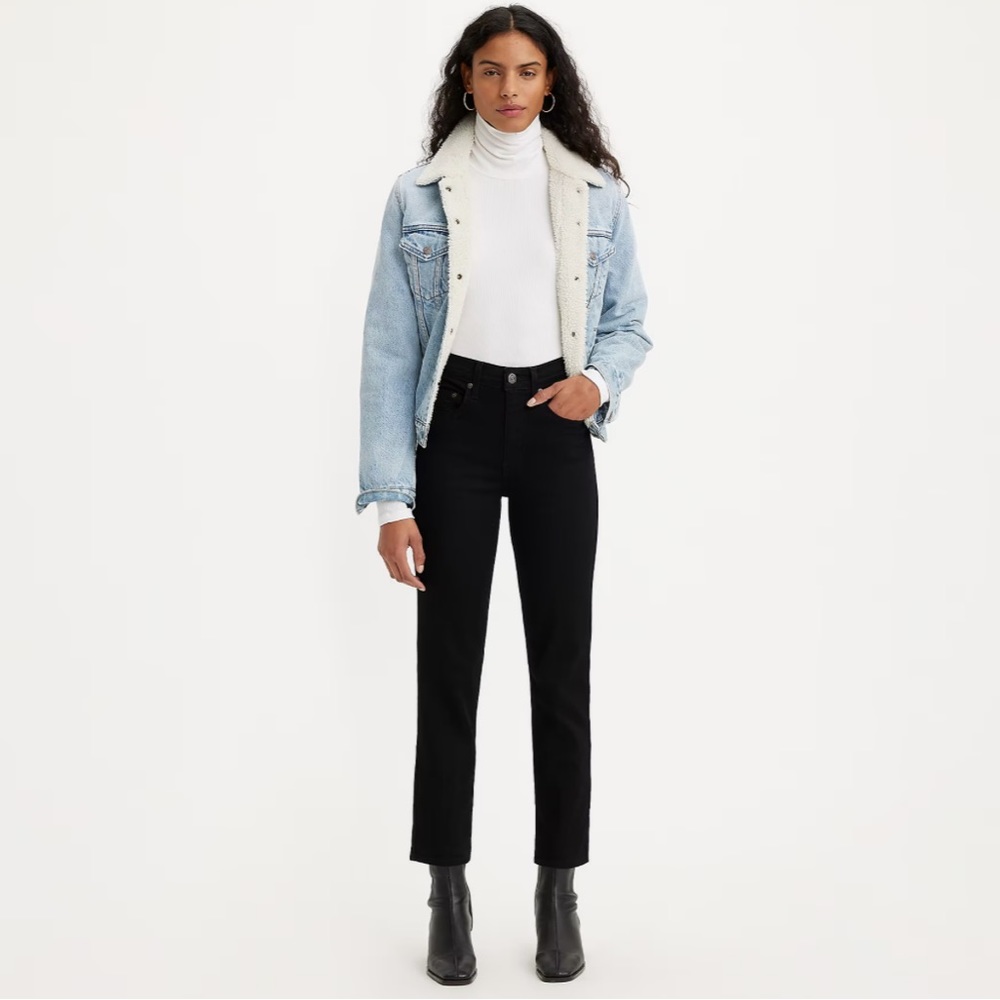 Levi’s 724 High Rise Straight Crop